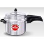 Saral Heavy Aluminium Pressure Cooker-Explosion Proof+safety Valve
